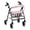Pink Leopard Print, variant on HELLHERO Easy Install Seat Back Cover and Back Cover Machine Washable & Easy Fit and Unisex Pink Leopard Print