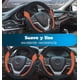 thumbnail image 4 of Cubre Volante para Auto, Funda para Volante de Coche. Bluelander  Naranja, 4 of 6