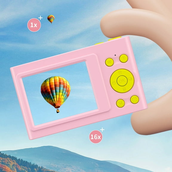 1080P High-definition Digital Camera 44 Million Photos 16x Digital Zoom 2.4 Inch IPS Sceen Children Camera Suitabled For Gife