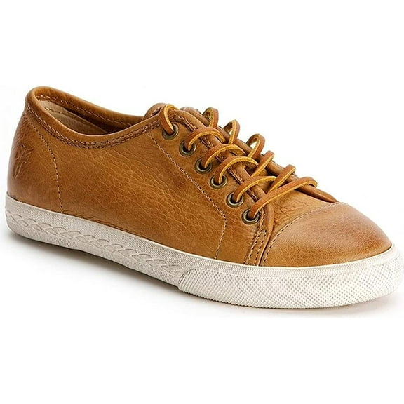 Frye Chambers Low Boys Size 13m Camel Leather Fashion Sneakers