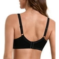thumbnail image 2 of Curyon Women's Full Coverage Minimizer Bra Plus Size Lace Non-Padded Unlined Underwire Bras,40C, 2 of 5