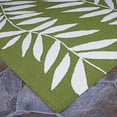 thumbnail image 5 of Covington Bamboo Leaves Lime Indoor/Outdoor Area Rug - Multiple Sizes, 5 of 7