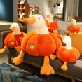 thumbnail image 4 of Almohada de pato creativo de celebridades de Internet, muñeco de calabaza, juguete de peluche, sofá cama, regalo para niña, almohada de ganso blanco grande, 4 of 5