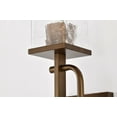 thumbnail image 2 of 60/7749 Nuvo Lighting Terrace - 1 Light Wall Sconce In Contemporary Style-24 Inches Tall and 4.5 Inches Wide-Natural Brass Finish, 2 of 21