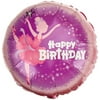Qualatex Dancing Ballerina Happy Birthday 18' Mylar Foil Balloon