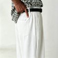 thumbnail image 5 of Men Big & Tall Microfiber Pleated Dress Slacks Light Comfort Fabric S-XL, 5 of 8