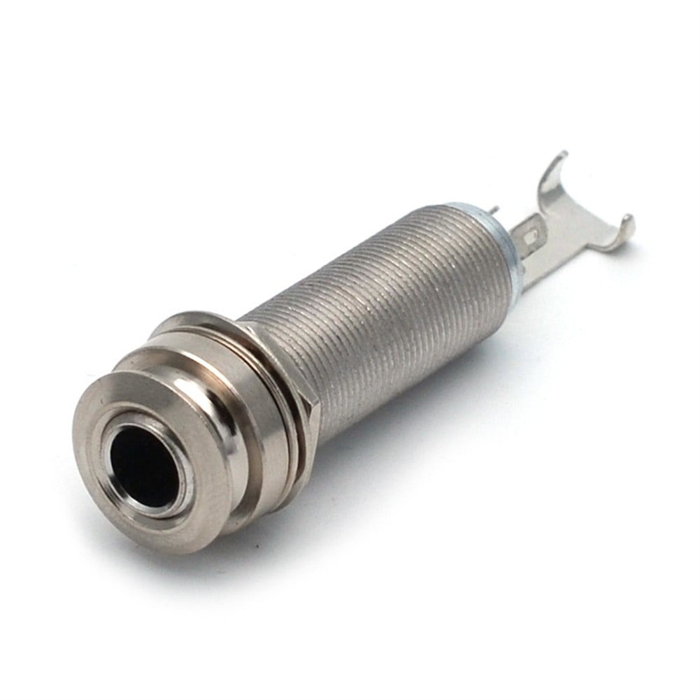 ALSLIAO Guitar End Pin Jack Socket Acoustic Guitar Endpin End Pin