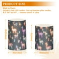 thumbnail image 6 of Yayeee Flameless Candles with Remote Flickering Battery Operated Multi Color Changing, Neon Llamas Pattern, 6 of 7