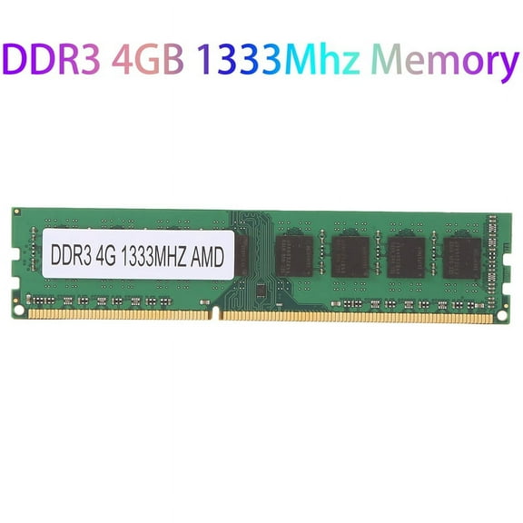 DDR3 4GB 1333Mhz Memory Ram PC3-10600 240Pin 1.5V Desktop RAM Only for Motherboard