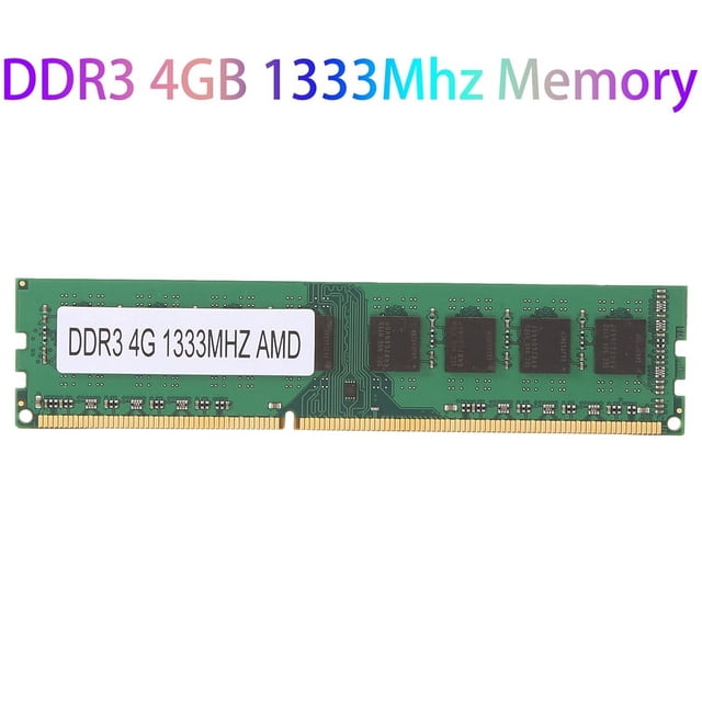 DDR3 4GB 1333Mhz Memoria Ram PC3-10600 Memoria 240Pin 1.5V Memoria RAM de Escritorio Placa Base AMD