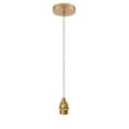thumbnail image 1 of Lámpara colgante DTIEDY Mini Gold Vintage de 1 luz, 60 W, E26, 1,5 m, 1 of 7