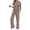 AB02-Camel, variant on Lumtrix Women'S Two Piece Sets Summer Crew Neck Batwing Short Sleeve Wide Leg Pants Matching Sets Resort Wear 2026 Saffron S