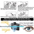 thumbnail image 4 of Sun Visor Extender for Cars 1-Pack Car Sun Visor Big Size Anti-Glare Car Sunshade Visor Extender for SUVs UV400 Protect from Glare UV Ray Adjustable Visor Extension for Safe Driving, 4 of 5