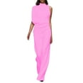 thumbnail image 2 of Solid Color Jumpsuit Straight Pants Simple And Exquisite Design, 2 of 2