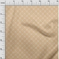 thumbnail image 3 of oneOone Polyester Spandex Orange Fabric Asian Tile Craft Projects Decor Fabric Printed By The Yard 56 Inch Wide, 3 of 4
