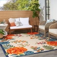 thumbnail image 3 of Pemberly Row Modern / Contemporary 7'x10' Multicolor Fabric Area Rug, 3 of 12