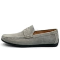 thumbnail image 4 of Men's Casual Loafers Slip On Leather Shoes Comfortable Lightweight Driving Shoes Male Moccasins Classic Penny Loafer Flats Boat Shoes Outdoor Walking Shoes, 4 of 14