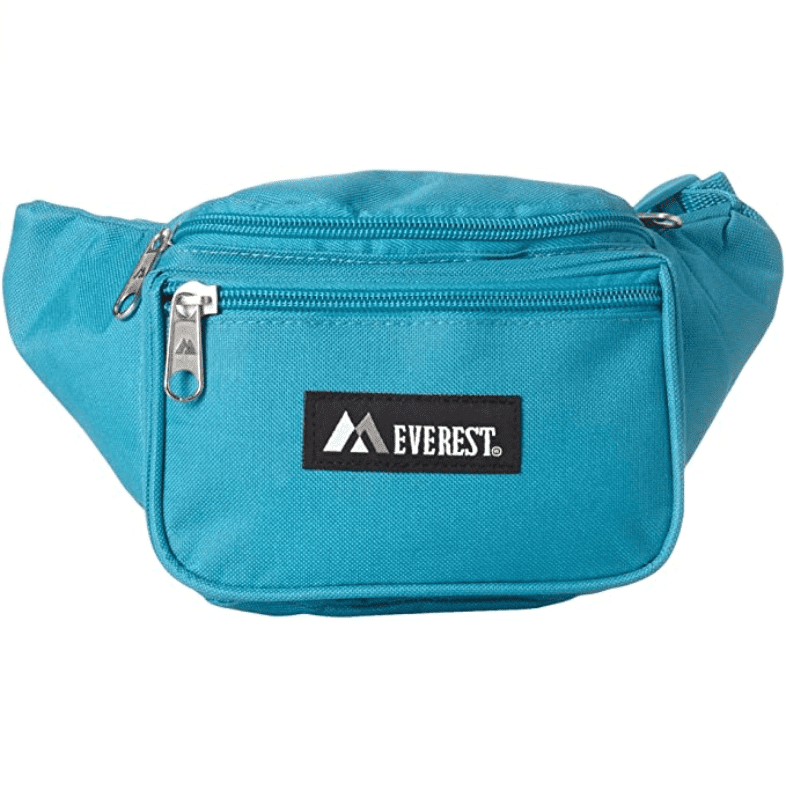 Everest Signature Fanny Waist Pack Turquoise