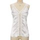 thumbnail image 4 of Mujeres damas sólido sin mangas con cuello en v pulóver chaleco de encaje camisetas sin mangas camisas blusa Fridja qr5147, 4 of 9