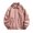Pink, variant on HOOMEUMY Men Daily Basic Tops Outdoors Loose Lapel Coat Soft Solid Versatile Leather Jacket