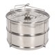 thumbnail image 5 of Olla De De Acero Inoxidable, Durabilidad Práctica, Calentamiento Uniforme, Olla De De 2 Niveles Para Cocina, 5 of 7