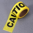 thumbnail image 3 of ADDHAT Keep Safe Distance Tape 2Rolls Caution Tape Yellow for Construction Sites 100Meters per Roll, 3 of 8