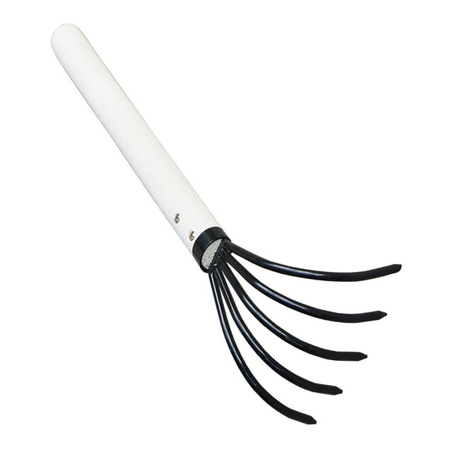 Rastrillo de gancho de bonsái, de material acero inoxidable de 5 puntas, herramientas manuales de jardinería, herramientas de jardinería para , B extendido extendido DYNWAVEMX Rastrillo de raíces