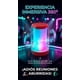 thumbnail image 2 of Bocina Inalámbrica Portátil 360 con Luz LED y Micrófono Integrado Roja, 2 of 6