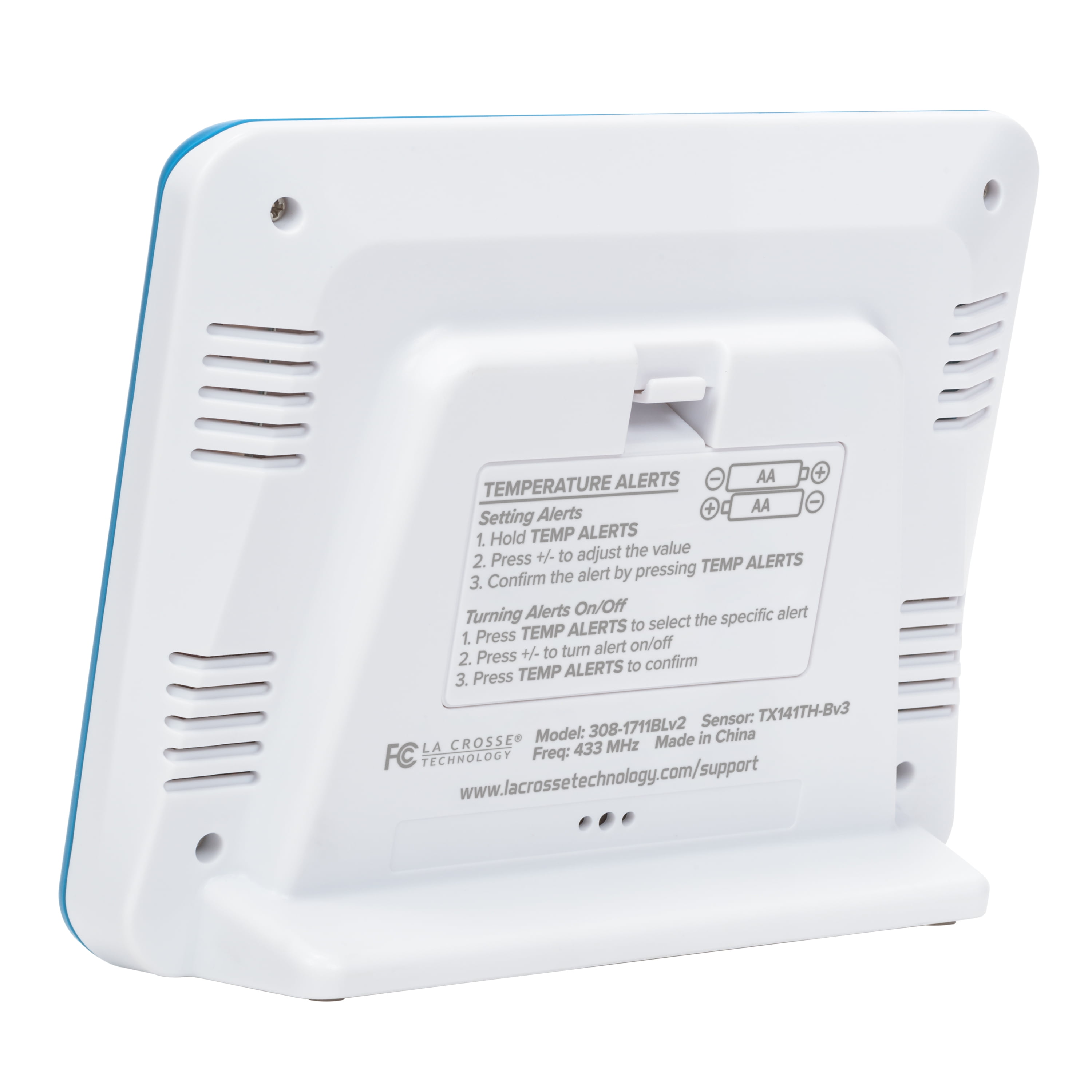 La Crosse Technology Wireless Weather Station with Alerts, 308-1711BL