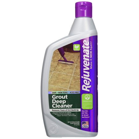 Rejuvenate Grout Deep Cleaner – Safe Non-Toxic Cleaning Formula Instantly Removes Years of