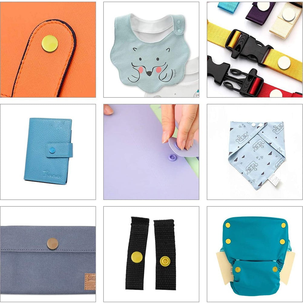 Sewing Button Button 100 Pcs/set Closures Connectors Hand Pliers Set Press Button Resin Button Snap Hand Press