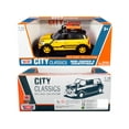 thumbnail image 3 of Mini Cooper S Countryman with Roof Rack & Accessories Yellow Metallic & Black "City Classics" 1/24 Diecast Model Car by Motormax, 3 of 3