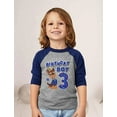 thumbnail image 2 of Tstars Boys 3rd Birthday Gift Birthday Gift for 3 Year Old Paw Patrol Chase Birthday Shirts for Boy Graphic Tee Boys B Day Birthday Party 3-4 Sleeve Baseball Jersey Toddler Shirt, 2 of 7