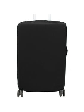 Product Image Suitcase Luggage Elastic Polyester Dustproof Protector Cover Black 18-22 Inch