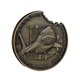 thumbnail image 1 of Moneda de hierro conmemorativa con forma de tiburón, diseño conmemorativo de animal tiburón, 4 cm, 1 of 3