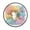 Cat and Colorful Clouds, variant on 36.2 Inch Round Floor Mat Cartoon Mermaid Pattern Carpet Decor Rug for Living Room Bedroom
