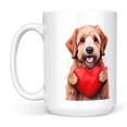 thumbnail image 2 of Happy Valentine's Day Goldendoodle Brings Love Heart Mug Doodle Dog Lover Gifts Idea Coffee Tea Cup - 02028, 2 of 4
