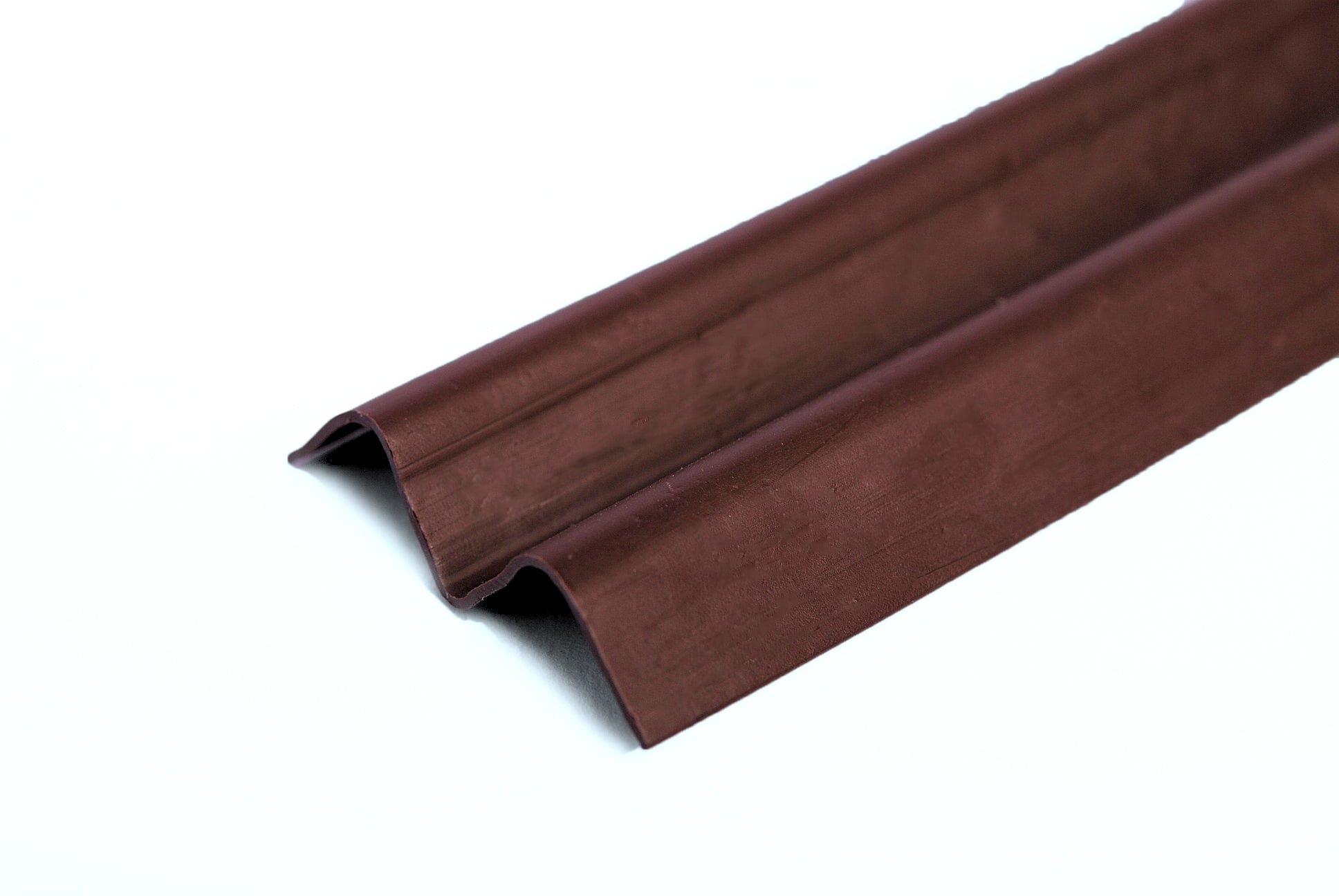 Brown 3ft Ridged Slat for Chain Link Fence