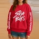 thumbnail image 1 of Demon Pop Hunters Movie Sweatshirt, Rumi,Mire Zoeyy Kids Long Sleeve Sweatshirt,Saja Boys, Huntrix Tshirt, Gift for Fans, 1 of 4