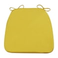thumbnail image 2 of Seat Cushion Cozival 5Cm Thickened Seat Cushion, U-Shaped Dining Chair Cushion with Adjustable Straps - High-Density Memory Foam, Breathable Cover, Four-Season Comfort, Dining Chair Pad, Yellow, 2 of 4