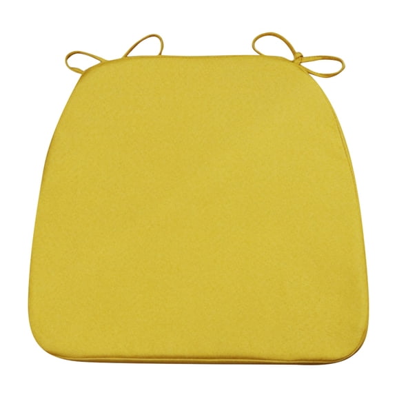Thickened Seat Cushion Dining Chair Cushion With Straps Household Four Season U-Shaped Cushion B For Adults