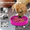 thumbnail image 2 of WHIPPY Slow Feeder Dog Bowls Anti-Choking Dog Food Bowl Anti-Slip Maze Pet Bowl for Medium Large Dogs, 2 of 6