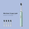 thumbnail image 4 of LNGOOR Electric Toothbrush With 5 Brush Heads For Adults And Kids  IPX7  5 Modes With 2 Minutes Built In Smart Timer, 4 of 7