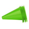 thumbnail image 2 of 2pcs 18cm Football Training Cone Plastic Soccer Cone Markers Football Marking Holder Accessory Green, 2 of 5
