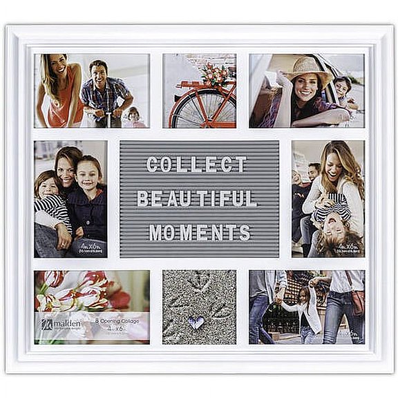 8-OPENING LETTERBOARD white frame by Malden