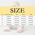 thumbnail image 3 of LIIPEE Boys Onesie Summer Comfortable Stylish Long Sleeve Leopard Printed Round Neck Zipper Jumpsuit Toddler Trendy Daily One-Pieces,Beige,0-3 Months, 3 of 9