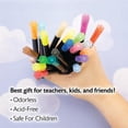 thumbnail image 3 of BAZIC Felt Washable Markers 20 Colors, Fine Line Coloring Marker, Non Toxic Art Supplies (20/Pack), 1-Pack, 3 of 7