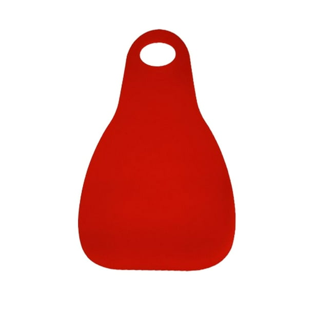 Tabla de snowboard portátil, juguete de invierno, trineo deslizante rodante, tapete para snowboard Rojo