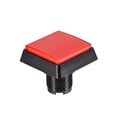 thumbnail image 4 of Uxcell Juego Botón de Presión 50x50 Cuadrado Interruptor de Botón LED de 12V con Microinterruptor Rojo, 4 of 5