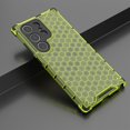 thumbnail image 6 of Clear Case for Samsung Galaxy S24 Ultra (Not S24), Non-Yellowing Anti-Scratch Back Slim Honeycomb Shockproof Phone Bumper Cover Case for Samsung Galaxy S24 Ultra Transparent Green, 6 of 9